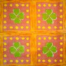 054 Glück - 1-lagig (Knicke/Flecken) - Wellenrand